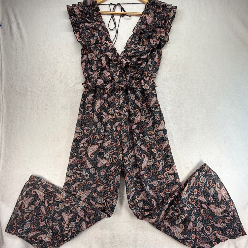 Vici Floral Paisley Jumpsuit